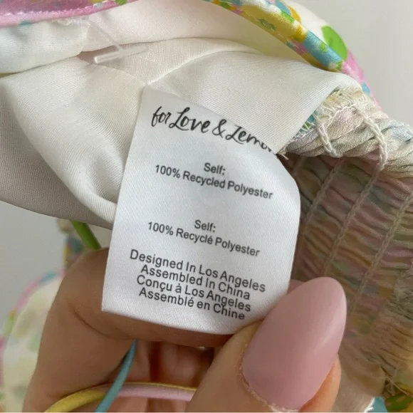 For love & lemons emily tie shoulder top - Picture 9 of 9